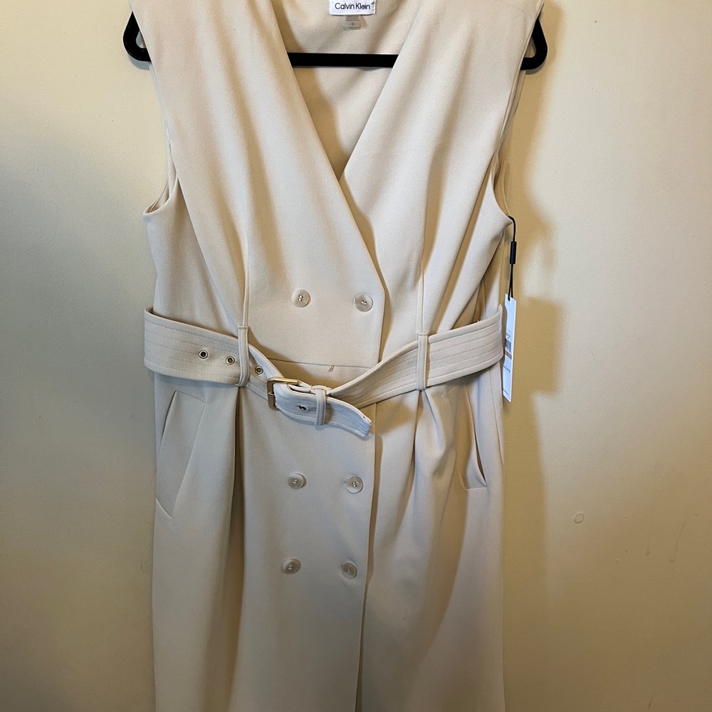 Calvin Klein Oat Textured Dress